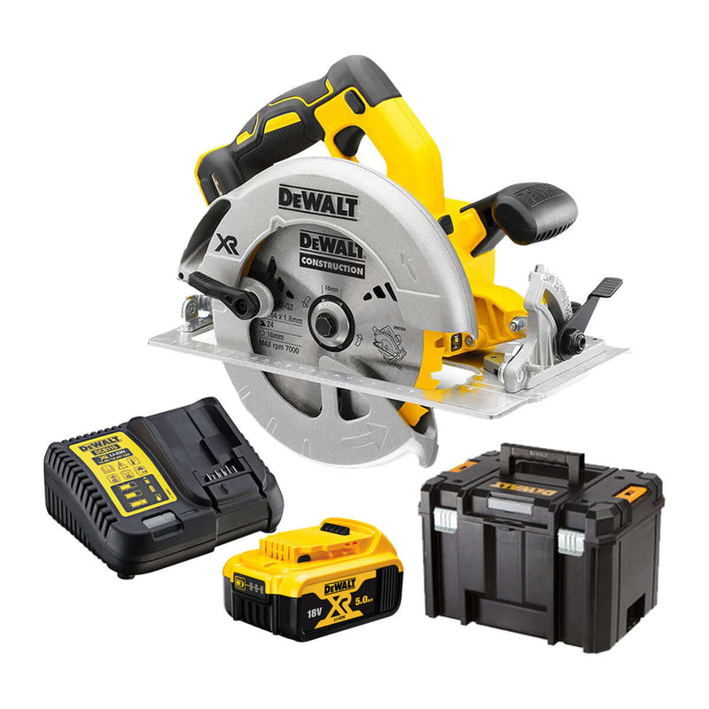 DEWALT 18V 5.0Ah Circular Saw Kit DCS570-XE - Ready to Cut