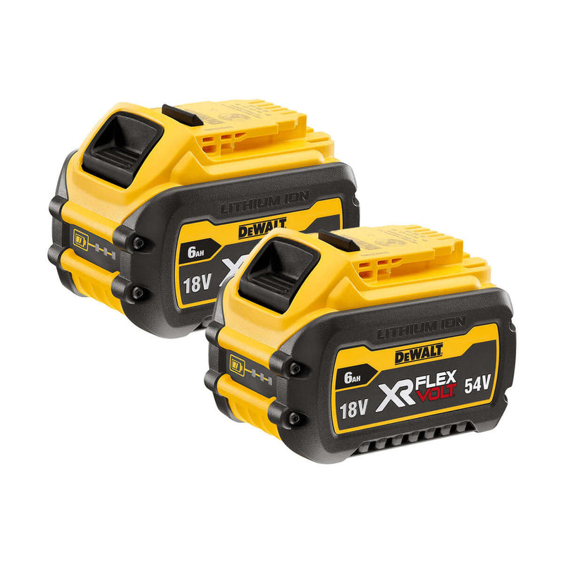 DeWalt 18V 6.0Ah XR Flexvolt Battery Twin Pack DCB546-XE