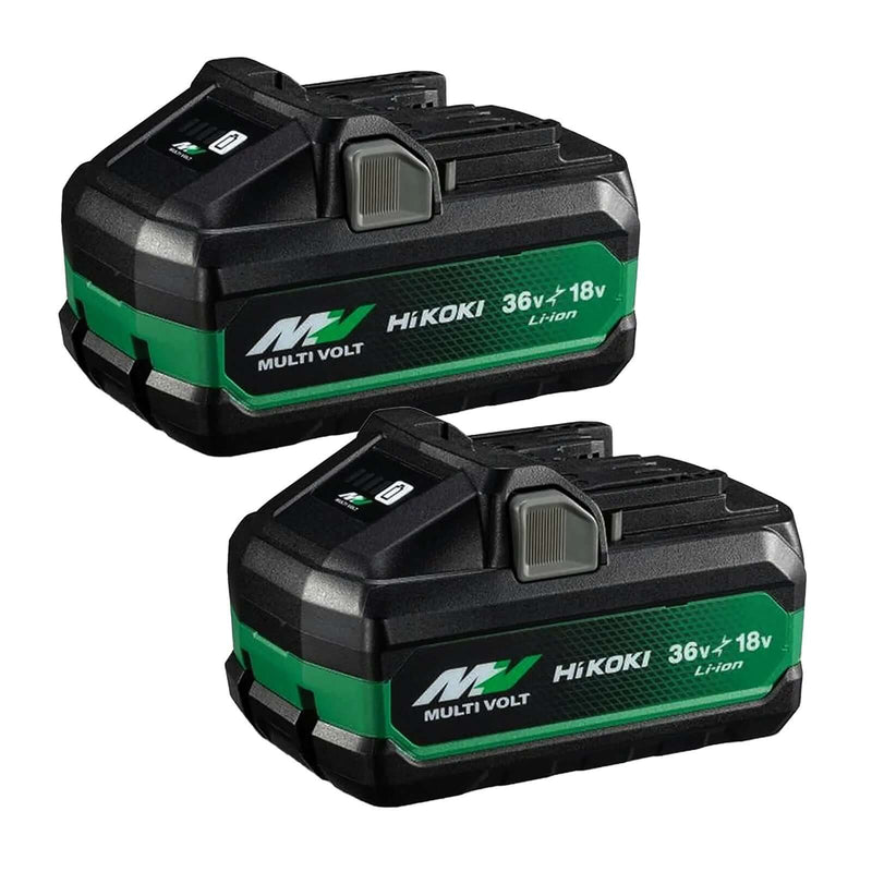 HiKOKI 18V/36V MultiVolt 5.0Ah Battery Twin Pack BSL36A18(TWN)