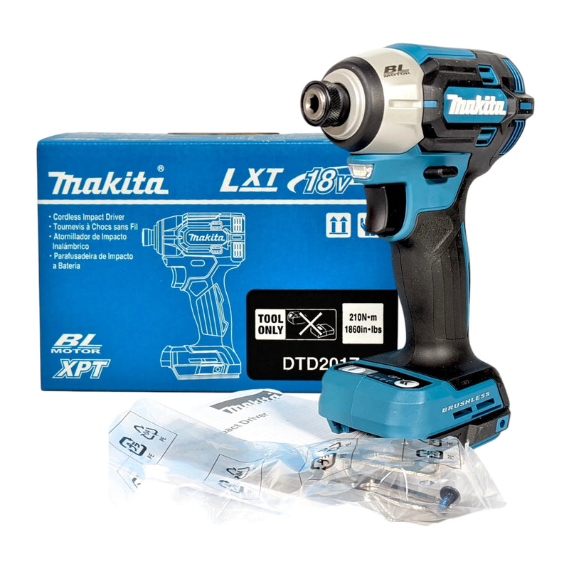 Makita 18V Brushless High Torque Impact Driver DTD201Z - SKIN ONLY