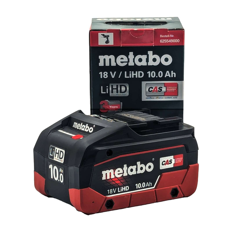 Metabo 18V 10.0Ah LiHD Battery 625549000 - Power Pack